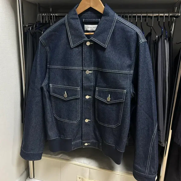 [BUNJANG] After Pray Denim Trucker Jacket M / 에프터프레이 데님 트러커 M