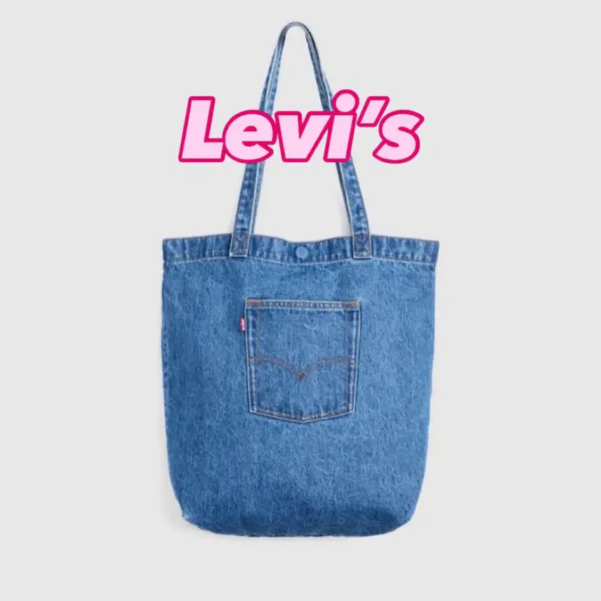 [BUNJANG] Levi's Denim Tote Bag / 리바이스 데님 토드백