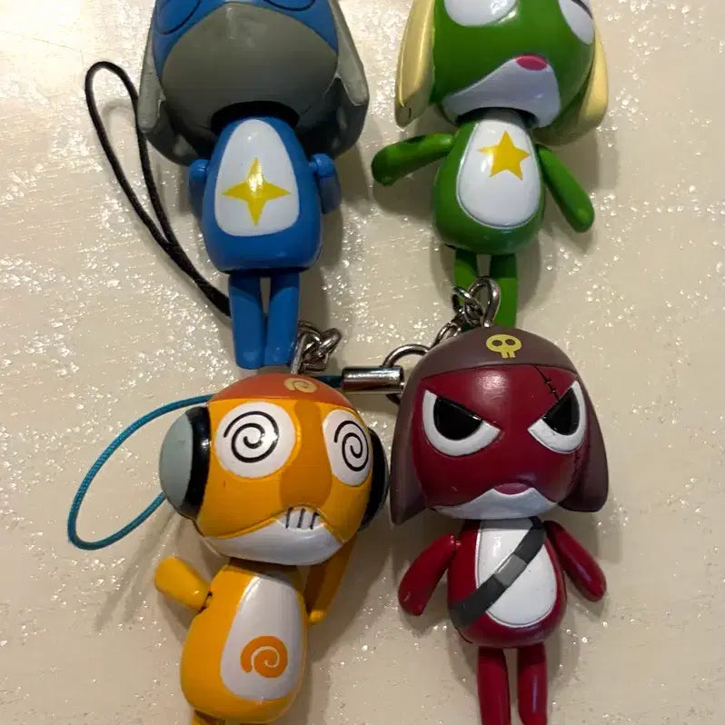 [BUNJANG] Keroro Dangling Figure Keychain / 케로로 달랑이 피규어 키링