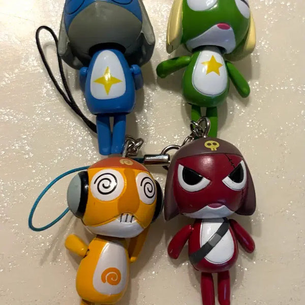 [BUNJANG] Keroro Dangling Figure Keychain / 케로로 달랑이 피규어 키링