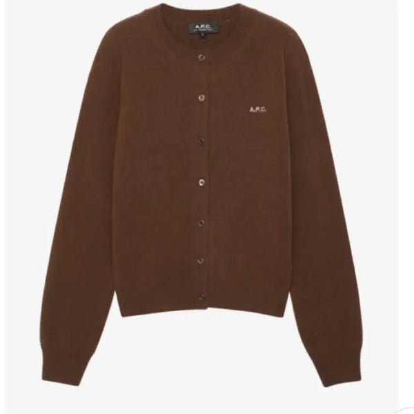 [BUNJANG] A.P.C. Cardigan Brown S / [영수증,정품,택보유]A.P.C. 아페쎄 가디건 브라운 s
