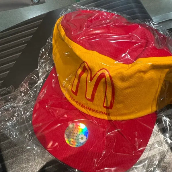[BUNJANG] McDonald's x PEACEMINUSONE Collaboration Cap Hat / 새제품) 맥도날드 x 피스마이너스원 콜라보 캡 모자