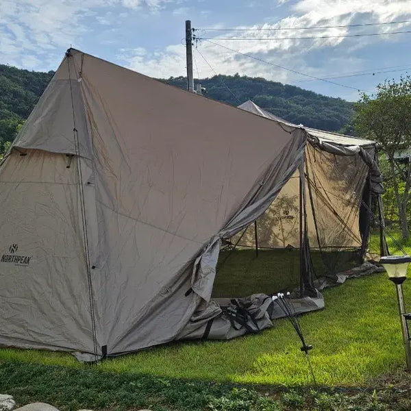 [BUNJANG] Noth Peak Octa Shell Olive Grey Tent / 노스피크 <올리브 그레이> 옥타쉘 타프형 쉘터