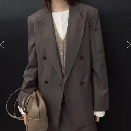 [BUNJANG] Monoha Classic Striped Double Jacket / 모노하 Classic Striped Double Jacket 자켓