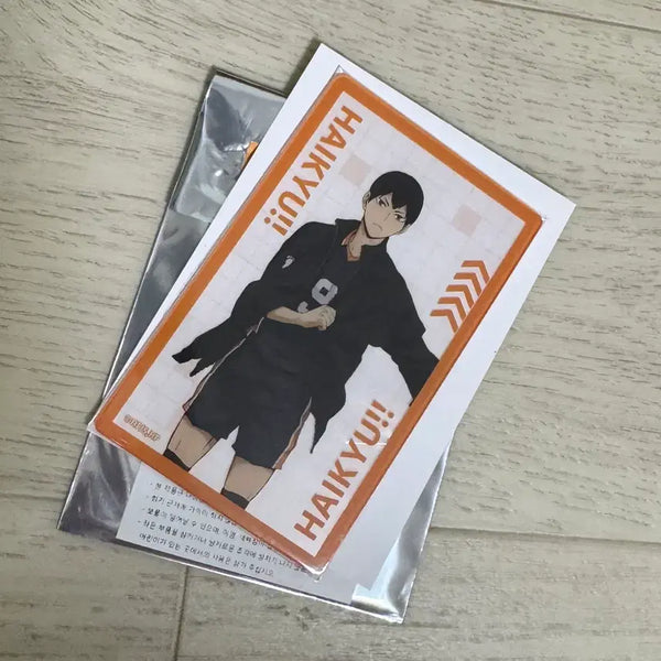 [BUNJANG] Haikyu!! Kageyama Clear Acrylic Card / 하이큐 클리어 아크릴 카드 카게야마