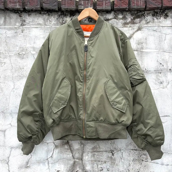 [BUNJANG] Vintage MA-1 Jacket (Men's L) / Vintage 빈티지 Ma-1 자켓