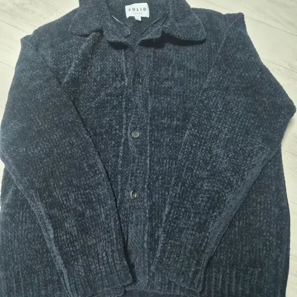 [BUNJANG] Solid Homme 24FW Boucle Cardigan / 솔리드옴므 24FW 부클 카라니트가디건
