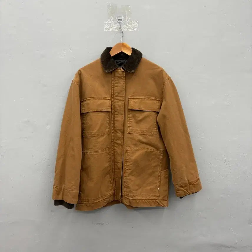 [BUNJANG] ZARA Work Jacket Brown S / ZARA 워크 자켓 S 브라운