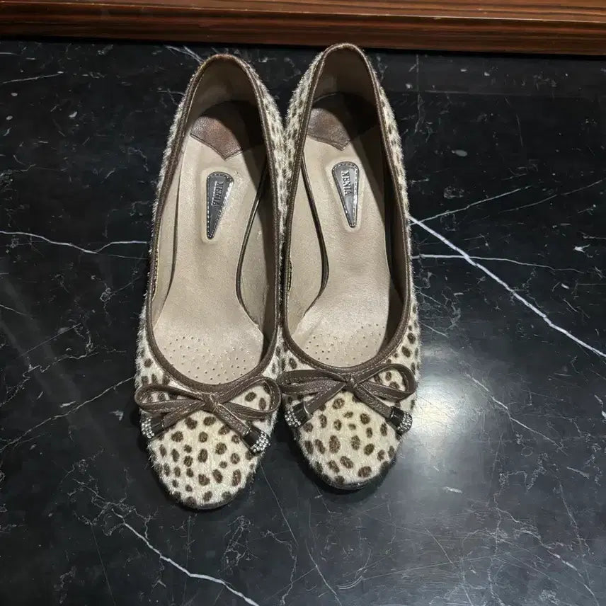 [BUNJANG] Y2K Leopard Print Heels - Size 240 / 갸루깔 y2k 호피 구두 240 빈티지