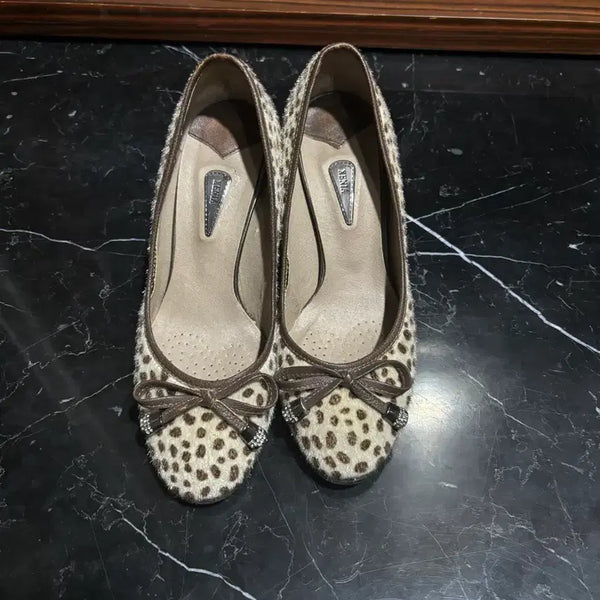 [BUNJANG] Y2K Leopard Print Heels - Size 240 / 갸루깔 y2k 호피 구두 240 빈티지