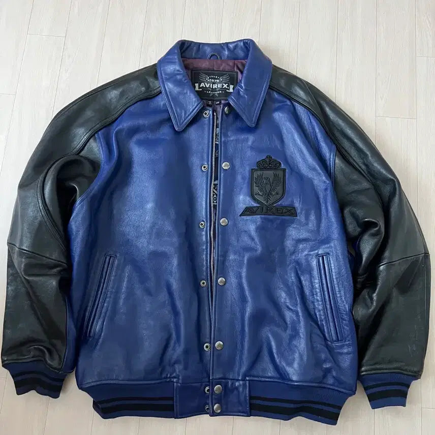 [BUNJANG] Avirex Leather Jacket / 아비렉스 레더 자켓