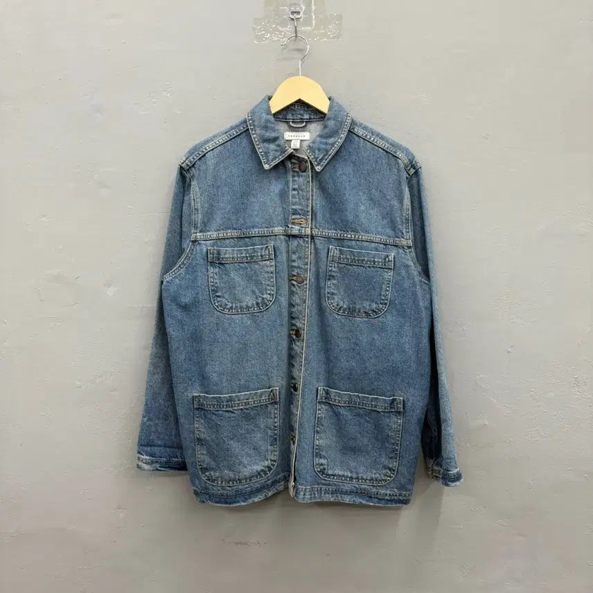[BUNJANG] Topshop Light Wash Denim Jacket / 영국 탑샵 데님 자켓 연청