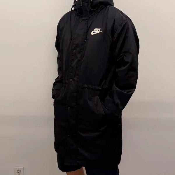 [BUNJANG] Nike Big Logo Sherpa Long Jacket / 나이키 빅로고 쉐르파 롱 자켓