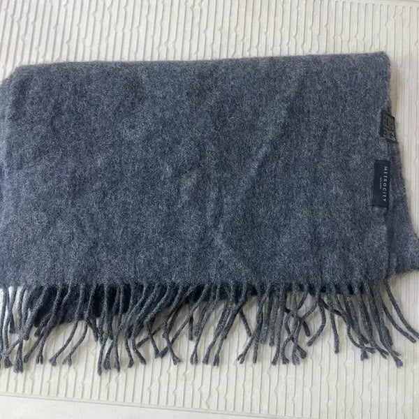 [BUNJANG] Meticulous Cashmere Scarf / 메트로시티 캐시미어 머플러