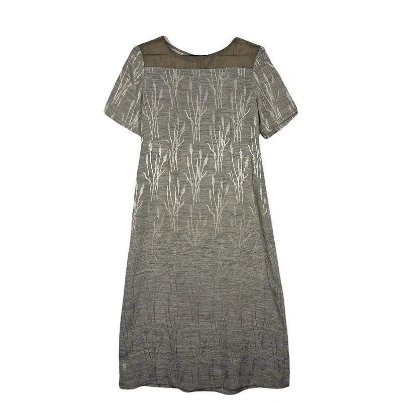 [BUNJANG] See-Through Point Pattern Dress [L] / 시스루 포인트 패턴 원피스 [L] 우아한 모던 하객룩 폴리에스터 100%