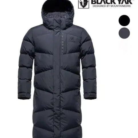 [BUNJANG] Black Yak Long Padding Down Jacket Charcoal L (105) / 블랙야크 롱패딩 차콜 L(105)