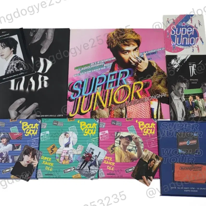 [BUNJANG] Super Junior D&E Donghae & Eunhyuk Presents 'THE D&E' Bundle Set / 슈퍼주니어 일괄양도 디앤이 팔퍼쇼