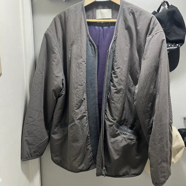 [BUNJANG] Our selves 24FW Liner Jacket Charcoal / 아워셀브스 / 24fw 라이너 자켓 차콜 / 3