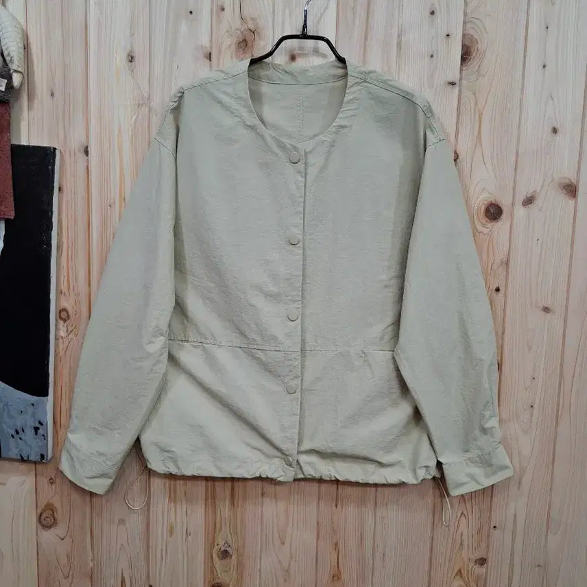[BUNJANG] Round Relaxed Fit Lightweight Jumper / 라운드 바스락 점퍼