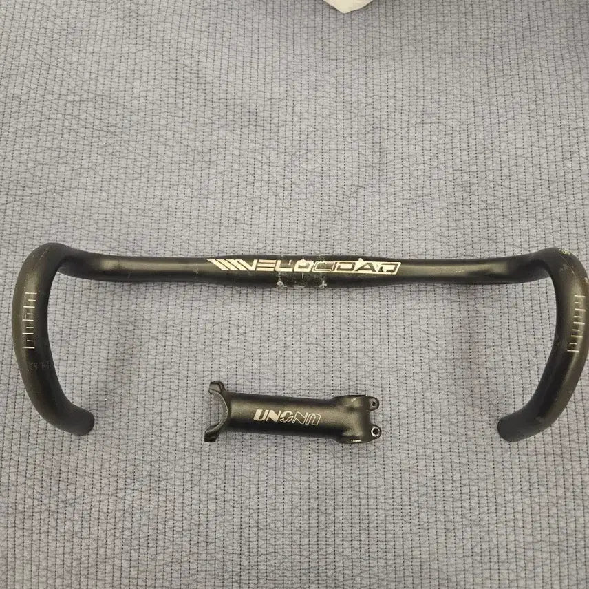 [BUNJANG] Velosidad Drop Bar / Stem Set - Unknown Stem 130mm / 벨로시닷 드롭바/스템 세트 스테은 무하자