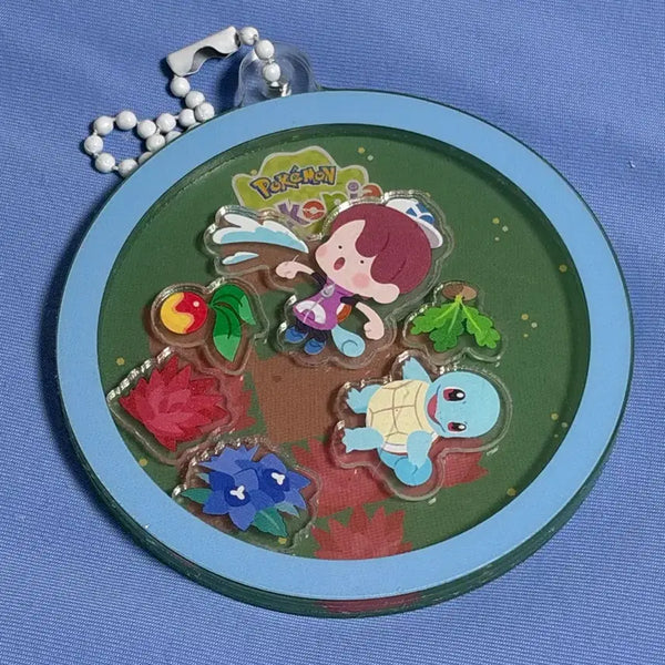 [BUNJANG] Pocopian Pop-up Gacha Keychain - Squirtle / 포코피아 팝업 가챠 키링 - 꼬부기