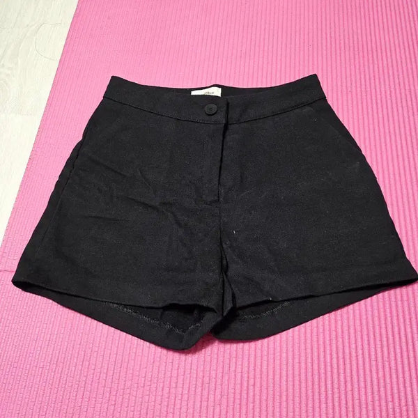 [BUNJANG] Spandex Shorts Black / 스판 반바지 블랙
