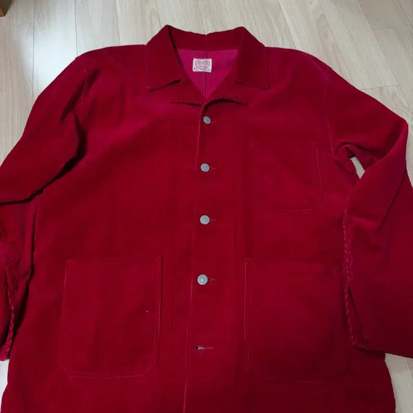 [BUNJANG] Full Count Corduroy Chore Jacket Deep Red / 풀카운트 코듀로이 초어자켓(38,100)