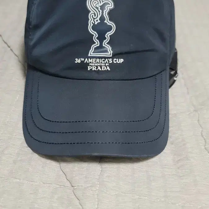 [BUNJANG] Prada 36th America's Cup Navy Baseball Cap / 프라다 36th 아메리카스컵 네이비 볼캡