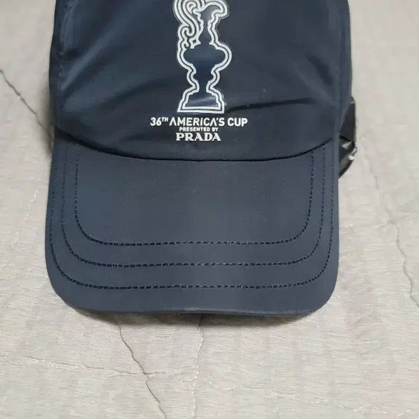 [BUNJANG] Prada 36th America's Cup Navy Baseball Cap / 프라다 36th 아메리카스컵 네이비 볼캡