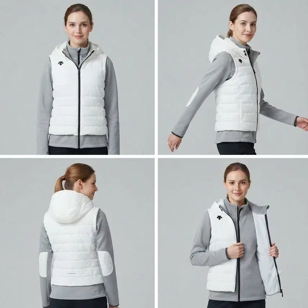 [BUNJANG] Descente Lightweight Down Jacket Women's 90 / (택포)데상트 경량패딩 여 90