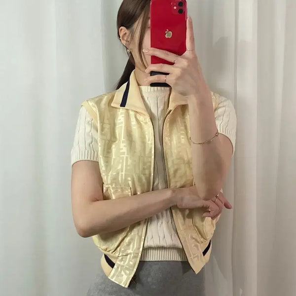 [BUNJANG] Fendi FF Jacquard Zip-Up Jacket / 펜디 FF 주카페턴 집업