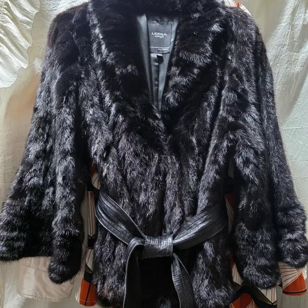 [BUNJANG] ReeGah Mink Jacket / 리가밍크자켓