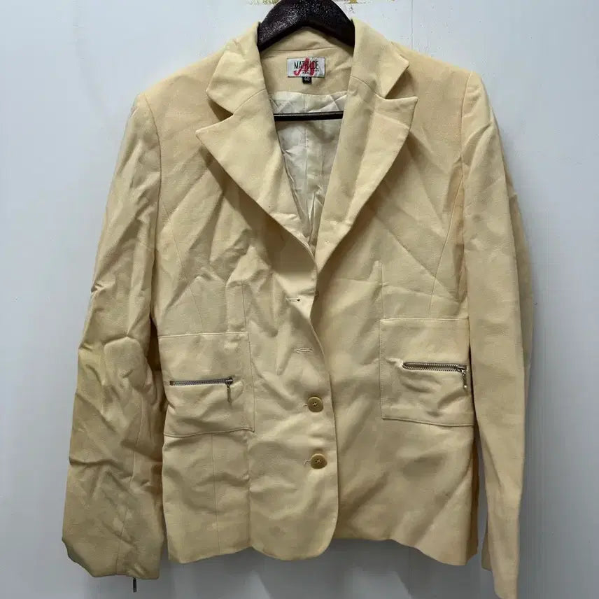 [BUNJANG] Mathilde J. Rondinaud Blazer Jacket Size 40 / {만원빈티지 최저가}MATHILDE J. RONDINAUD 블레이저 자켓 40