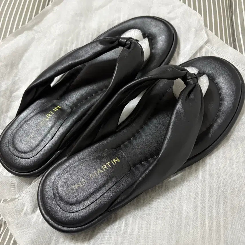 [BUNJANG] Women's Leather Flip-Flops / 여성 쪼리