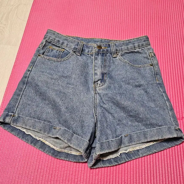 [BUNJANG] Denim Short Pants (Size S) / 데님 숏팬츠 S