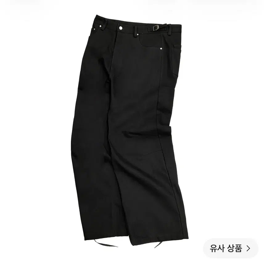 [BUNJANG] Nonnode Zen Pants Black in Black Size 1 / [1] 논노드 젠 팬츠 블랙 인 블랙 팝니다