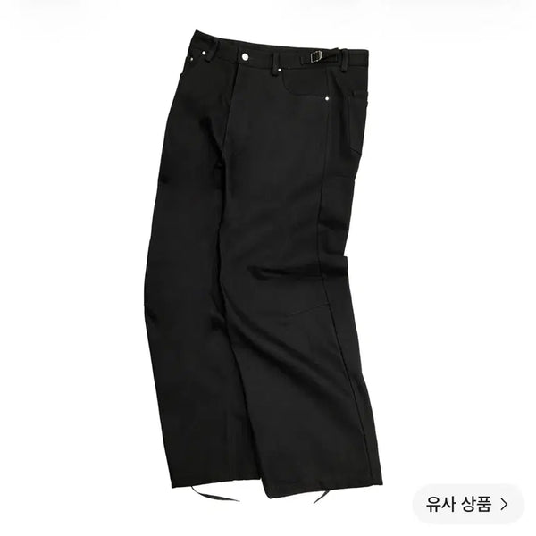 [BUNJANG] Nonnode Zen Pants Black in Black Size 1 / [1] 논노드 젠 팬츠 블랙 인 블랙 팝니다