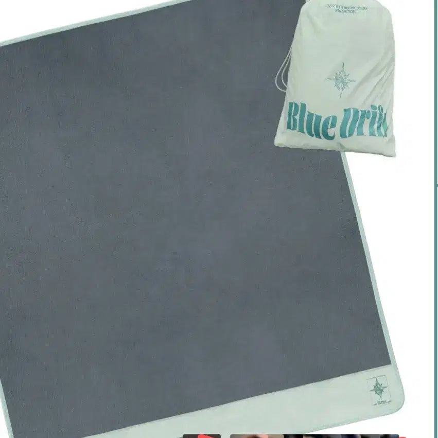 [BUNJANG] ATEEZ Blue Drift Blanket (No Photocard) / 에이티즈 8주년 블루드리프트 MD 담요 (포카X)