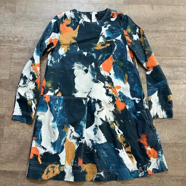 [BUNJANG] COS Painting Pattern Long Dress / 코스 페인팅 패턴 원피스 36