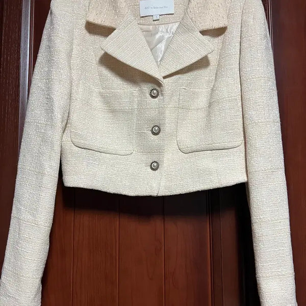 [BUNJANG] Bride & You Tweed Cropped Jacket / BAU 브라이드앤유 트위드 자켓
