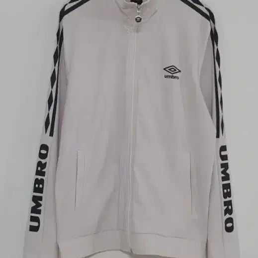 [BUNJANG] Umbro White Track Top Jersey / 엄브로 트랙탑 화이트 UMBRO 져지