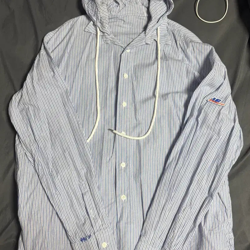 [BUNJANG] Ader Error 2019 Stripe Hoodie / 아더에러 2019 스트라이프 후드셔츠