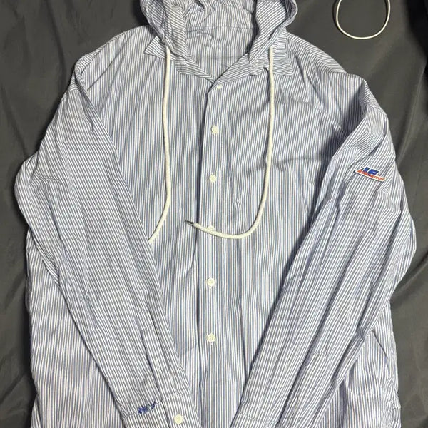 [BUNJANG] Ader Error 2019 Stripe Hoodie / 아더에러 2019 스트라이프 후드셔츠