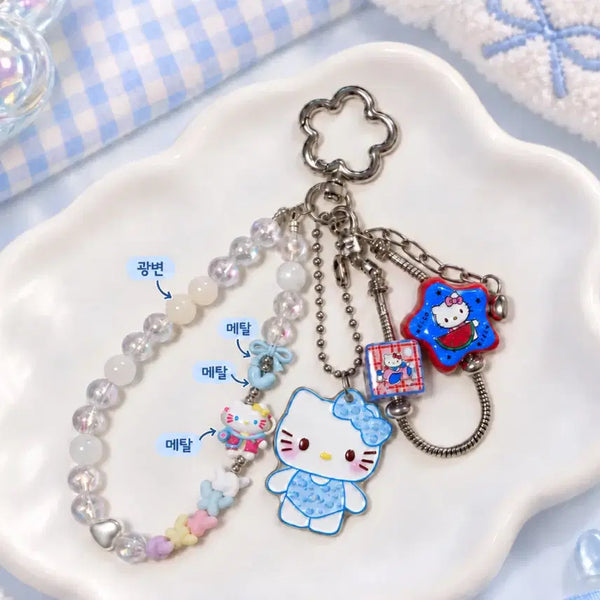 [BUNJANG] Hello Kitty Keychain with Additional Acrylic Charm / 키티 키링 + 아크릴 키링추가 증정!!!