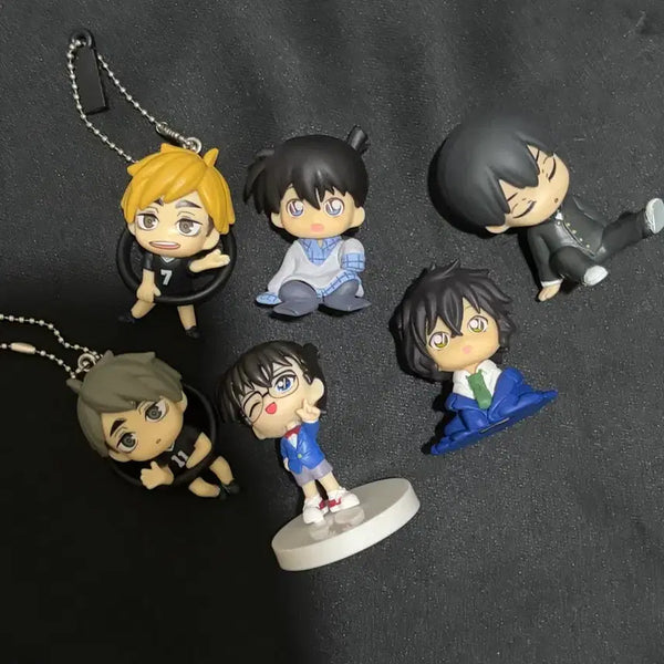 [BUNJANG] Haikyuu!! & Detective Conan Gacha Figures Bundle Set / 일괄) 하이큐, 코난 가챠 피규어