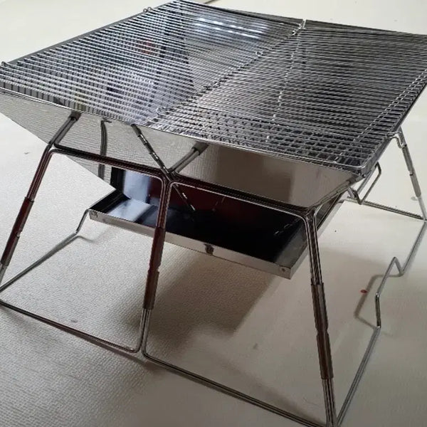 [BUNJANG] Comet Outdoor Folding Fire Pit, 32x31x22cm / 코멧 아웃도어 접이식 화로대, 32x31x22cm, 1개