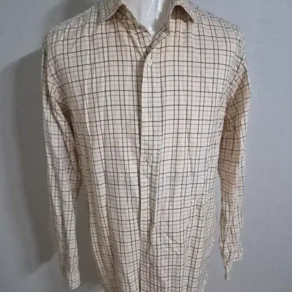 [BUNJANG] Polo Men's Check Shirt / 폴로/남성용/체크남방/남방/셔츠/정품/상태A