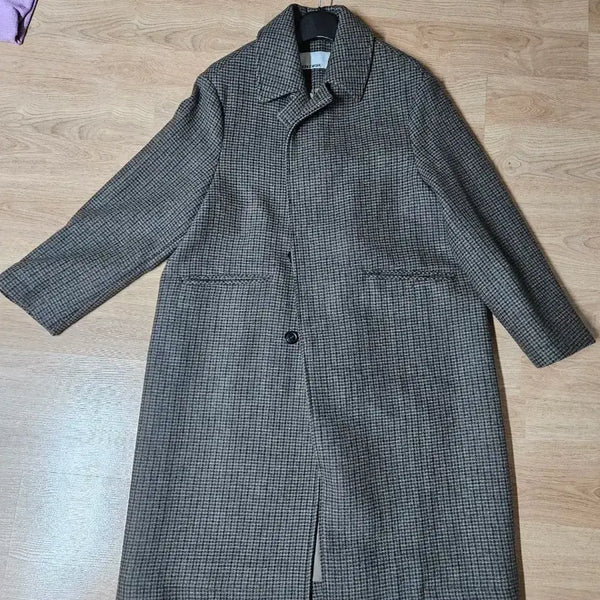 [BUNJANG] Beslow Herringbone Wool Coat / 비슬로우 헤링본 울코트