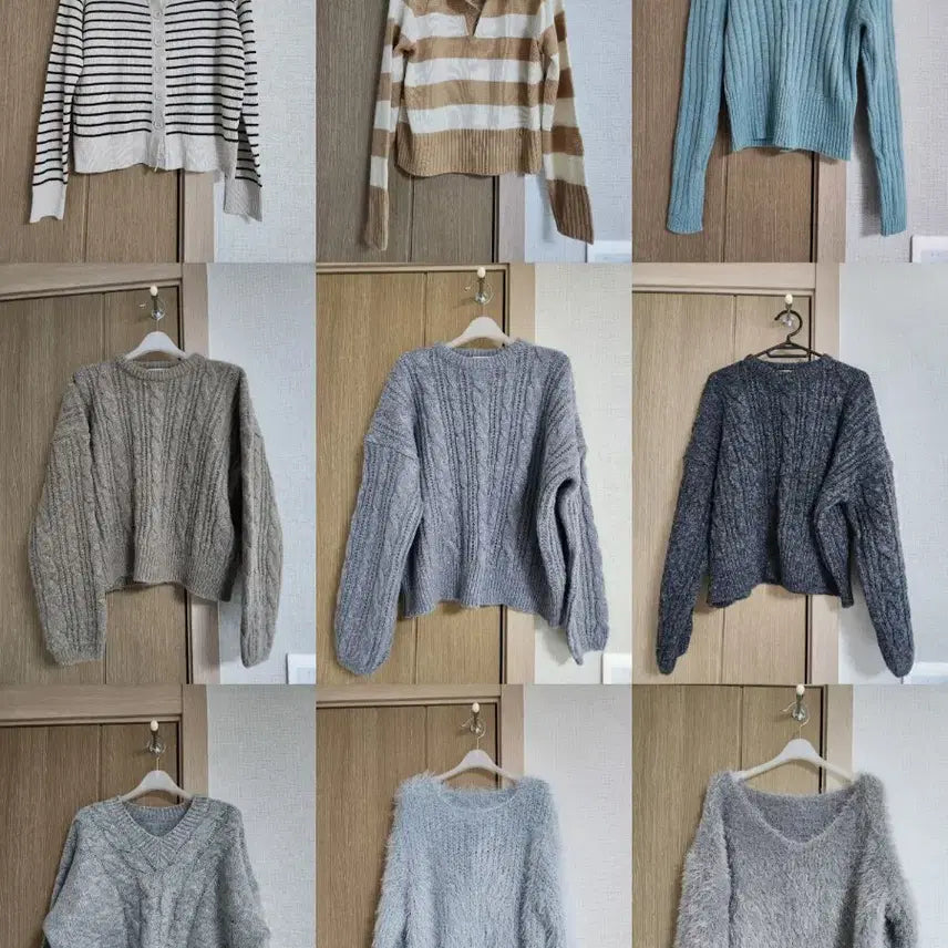 [BUNJANG] Women's Knitwear Bundle / @여성 니트 9개 판매해요@
