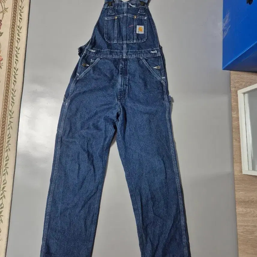[BUNJANG] Carhartt Denim Overalls / 칼하트 데님 오버롤